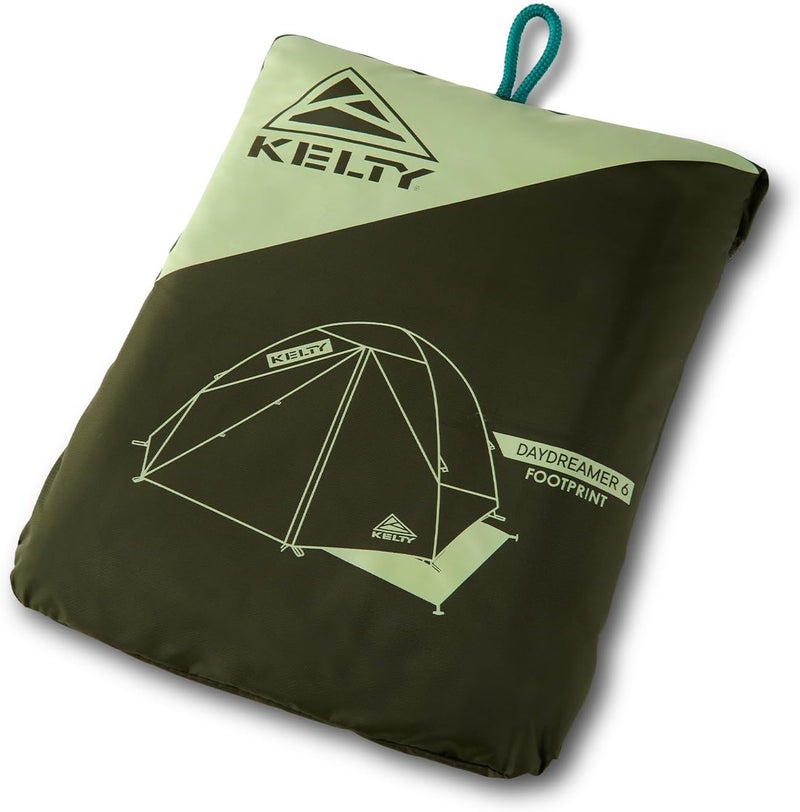 Kelty Daydreamer Footprint, Lightweight, Water Resistant, Fitted Ground/Camping Tarp Footprint Fits Daydreamer 4-6 Person Tent - Image 1